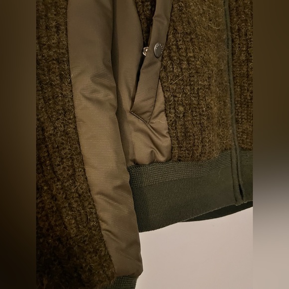 rag & bone Oakes Wool Blend Sweater Bomber - Picture 6 of 12